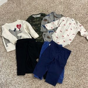 Lot of baby boy clothes